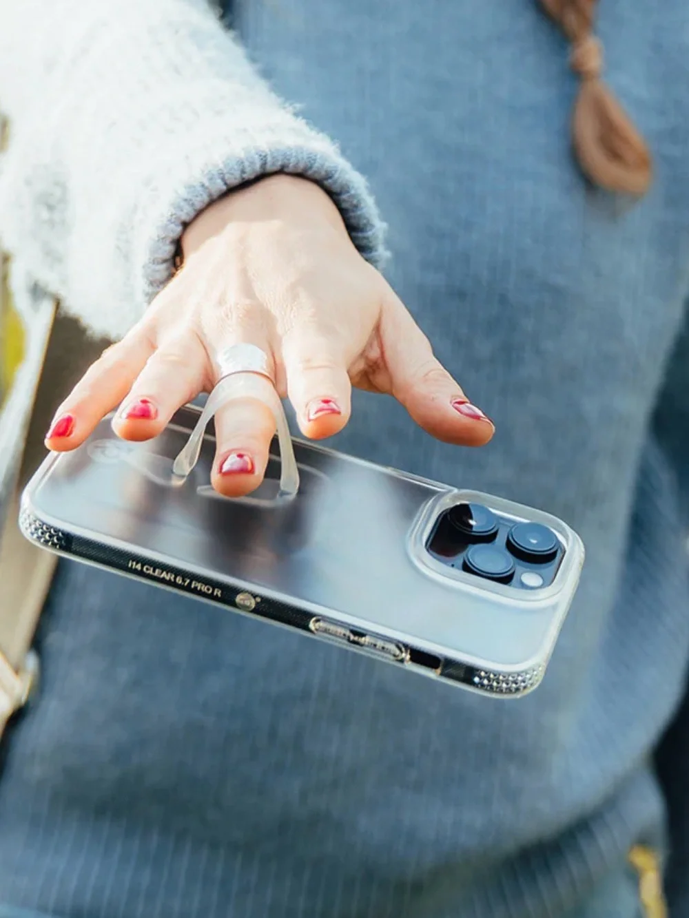 Loopy iPhone 16 Pro Max—Matte Clear